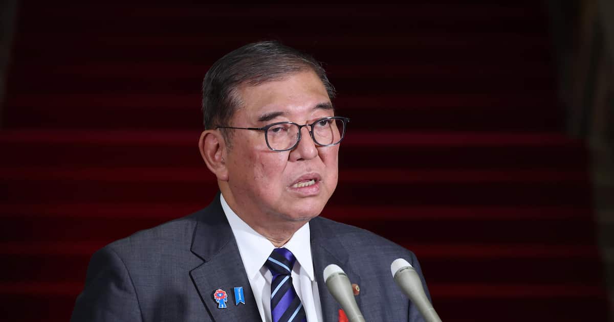 Sankei_news's tweet card. 首相官邸は10日、石破茂首相が午後5時半から記者会見すると発表した。戦後80年にあわせた先の大戦に関する「見解」を公表する。