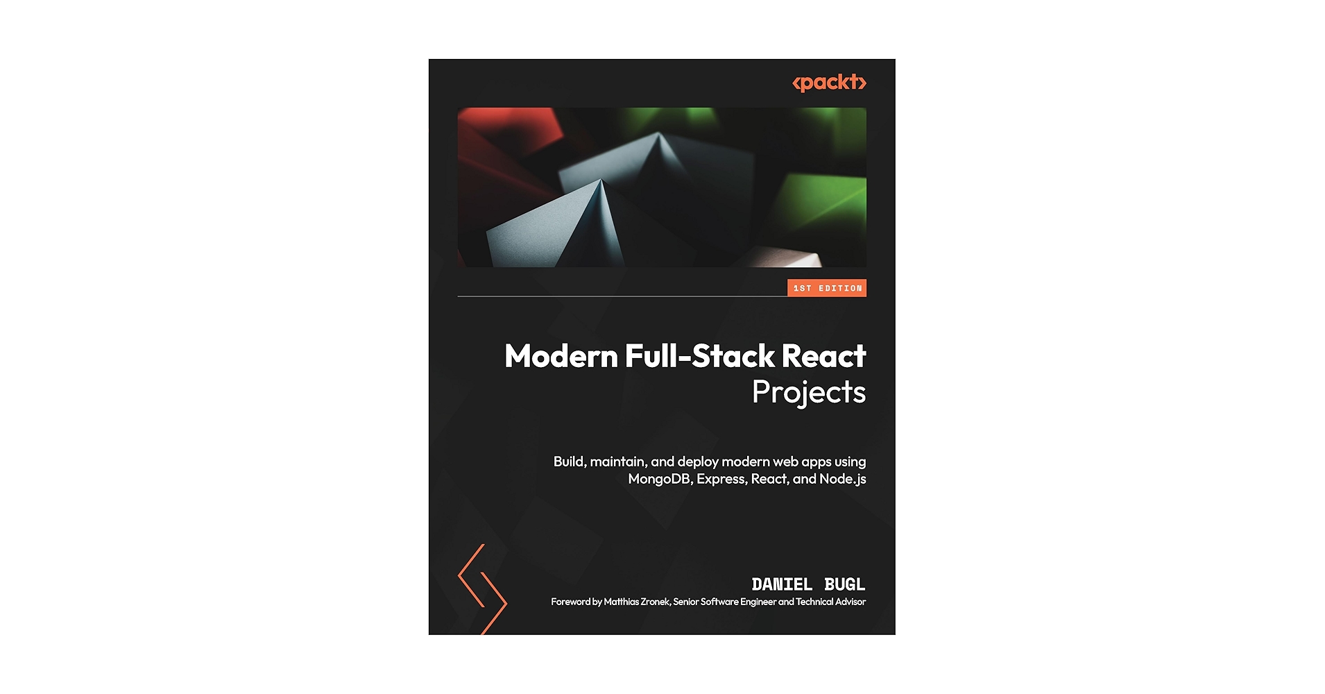 javascript_fan's tweet card. Modern Full-Stack React Projects: Build, maintain, and deploy modern web apps using MongoDB,...