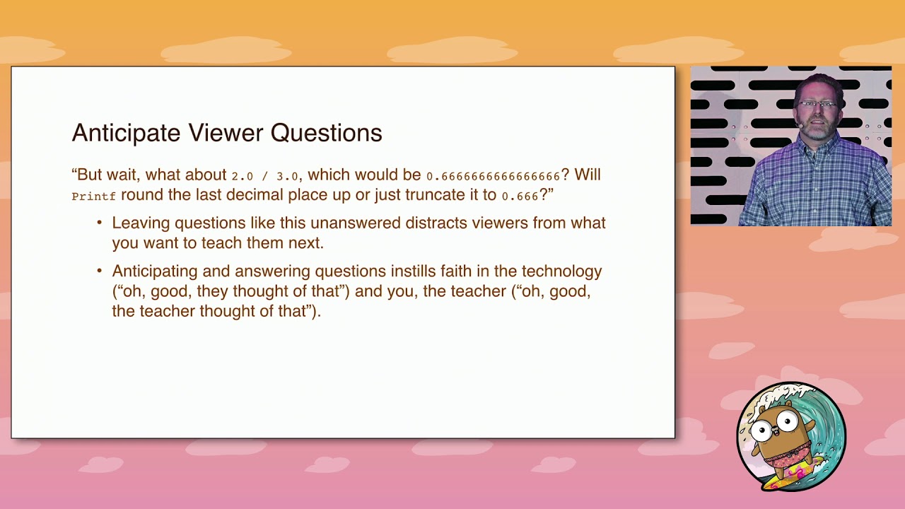 jaymcgavren's tweet card. GopherCon 2019: Teaching Tech - Jay McGavren