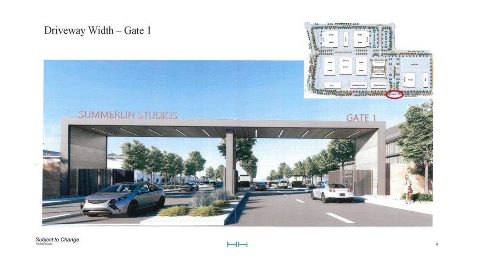natalie_OmniCRE's tweet card. Clark County commissioners have approved zoning plans for a new film production studio proposed in the Summerlin area of Las Vegas.Commissioners on Wednesday vo