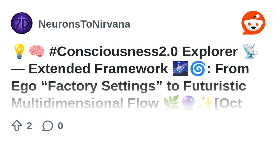LiveInMushLove's tweet card. Explore this post and more from the NeuronsToNirvana community