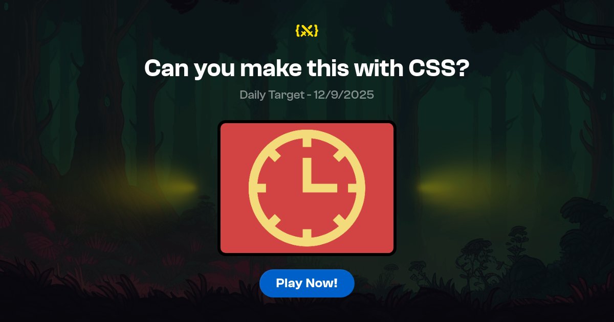 Vuralbeysahnede's tweet card. The funnest CSS game for web designers & developers