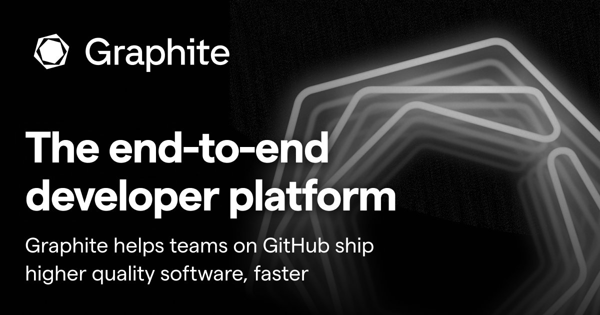 SmartTechTrendz's tweet card. Graphite helps teams on GitHub deliver higher quality software, faster.