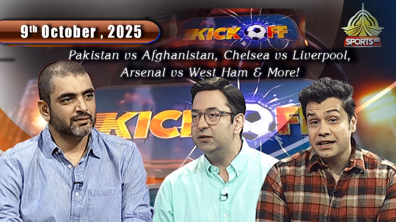 PTVSp0rts's tweet card. Kick Off | Pakistan vs Afghanistan, Chelsea vs Liverpool, Arsenal vs...