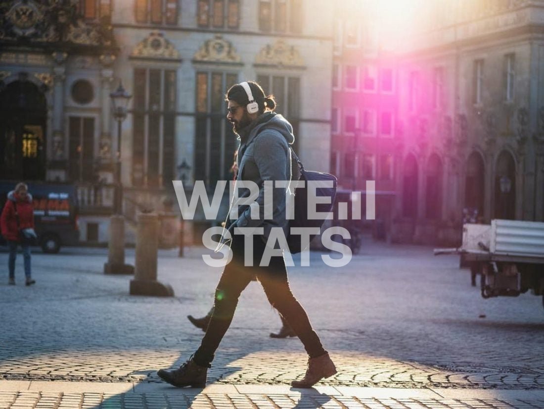 Write_Stats's tweet card. Explore the booming audiobook market expected to reach $35 billion by 2030. Discover the opportunity for authors now!