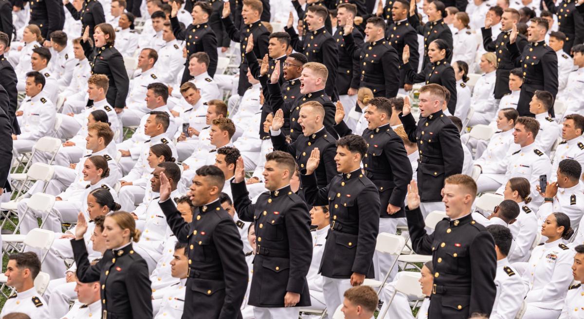 NavalInstitute's tweet card. If the Naval Academy is to develop future warriors, scholars, leaders, and citizens of the highest caliber, it must encourage them to think independently.