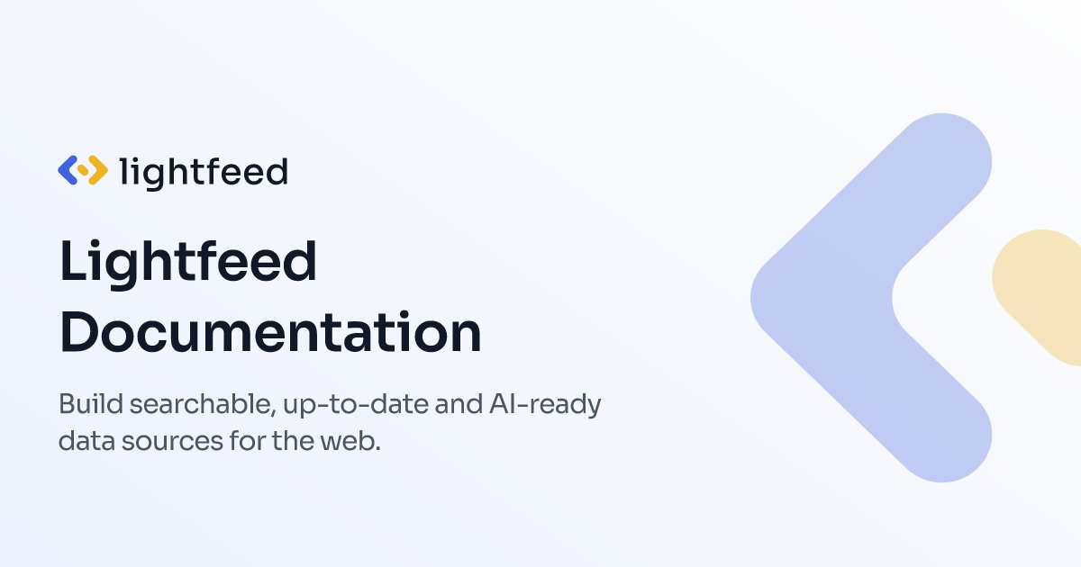 lightfeed_ai's tweet card. Lightfeed is the easiest way to extract and maintain web data at scale.