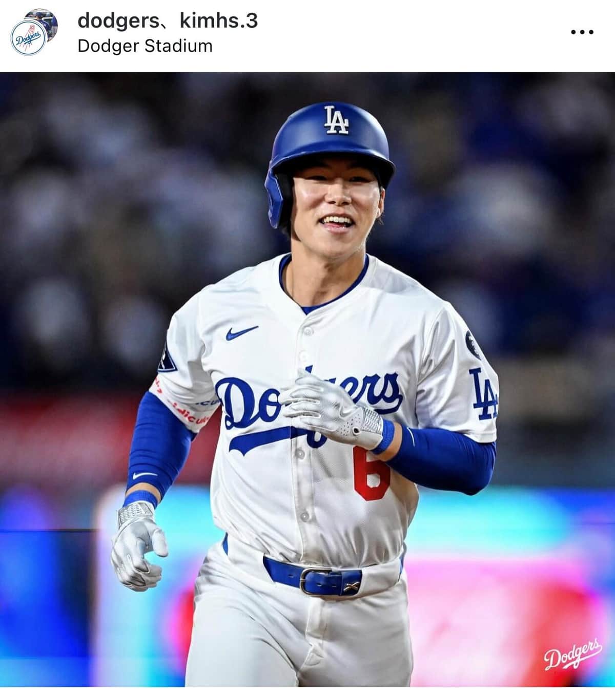 jcast_news's tweet card. 大リーグのロサンゼルス・ドジャースに所属する韓国出身キム・ヘソン内野手（26）が2025年10月10日（日本時間）、ポストシーズンデビューを飾り、地元韓国メディアが沸いた。地区シリーズ第4戦、投手の失策で幕切れドジャースは10日、本拠地ドジャー・スタジアムでナ・リーグ東地区1位フィラデルフィア・フィリーズと地区シリーズ第4戦を行い、延長11回サヨナラ勝ちした。これで地区シリーズ3勝1敗とし、ナ・リ