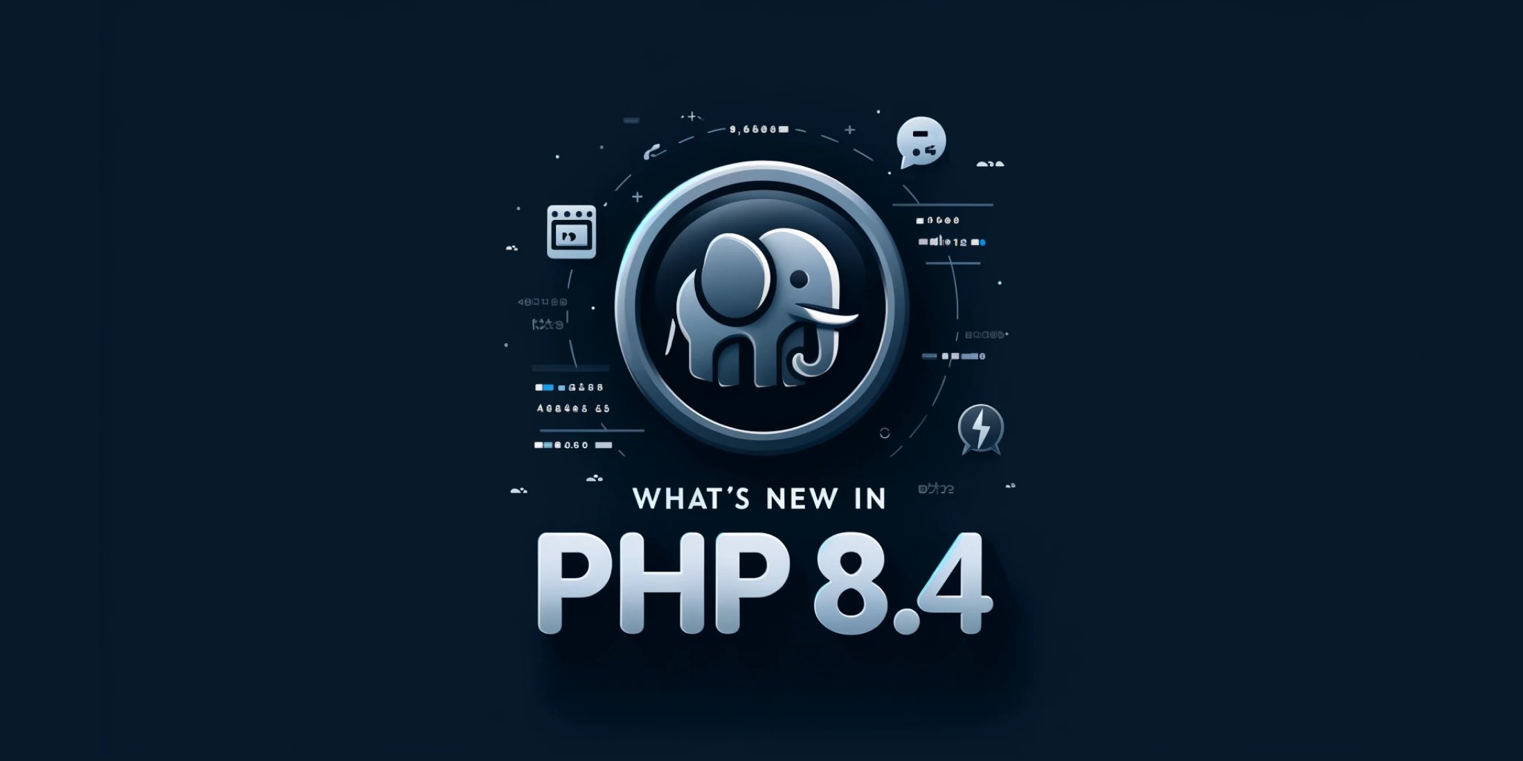 hlavacm's tweet card. The PHP team has released PHP 8.4 with new array find functions, property hooks, class instantiation without extra parenthesis, and more.