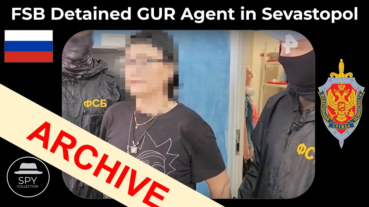 SpyCollection1's tweet card. Russia's FSB Detained Ukrainian GUR Agent in Sevastopol (Sep. 2025)