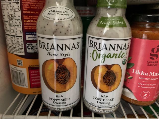 PianoRayK's tweet card. I went grocery shopping the other day. I picked up what I thought were two identical bottles of salad dressing (in the photo above). I remember thinking how strange it was that they put the same bo…