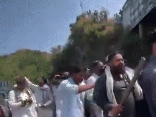 AnirudhMansingh's tweet card. Protests in Pakistan-occupied Kashmir (PoK) over subsidy cuts on basic necessities have turned violent, leaving 10 people dead and more than 100 injured over the past four days. | Protesters in...