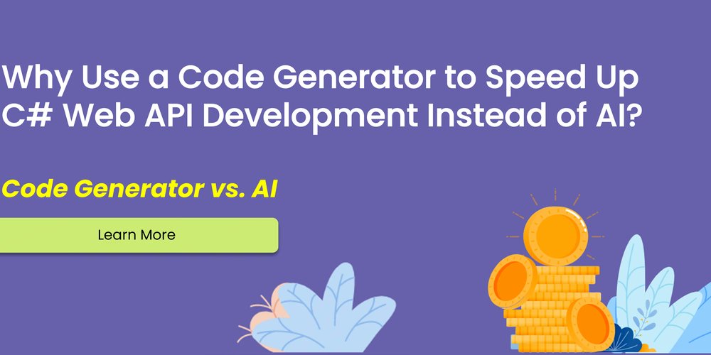 TheDotNetDev's tweet card. Let's be real! Building a C# Web API from scratch can be a grind. You're dealing with controllers,...