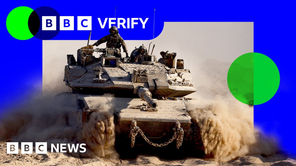 BBCRosAtkins's tweet card. BBC Verify asked experts, in the UK and elsewhere, if Israel’s actions in Gaza have been proportionate.