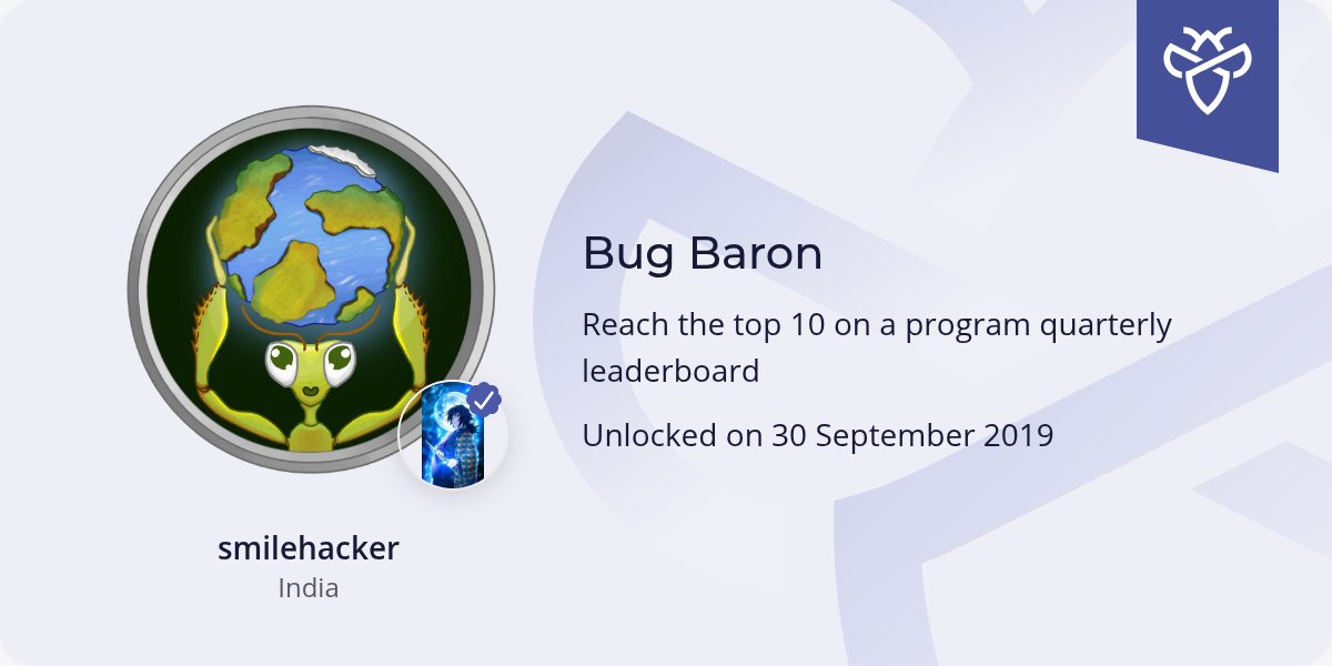 _smile_hacker_'s tweet card. Intigriti offers bug bounty and agile penetration testing solutions powered by Europe's #1 leading network of ethical hackers.