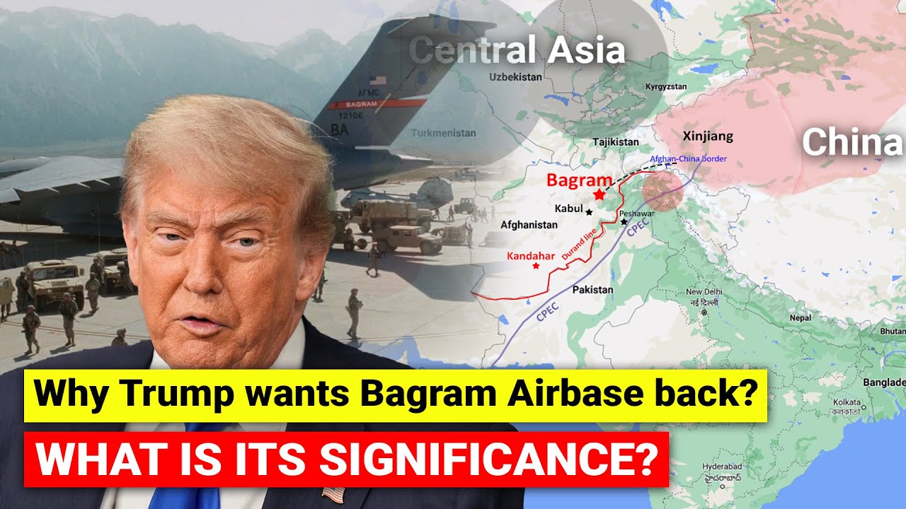 amitsengupta01's tweet card. Why Trump wants Bagram military base in Afghanistan | Deeper reason...