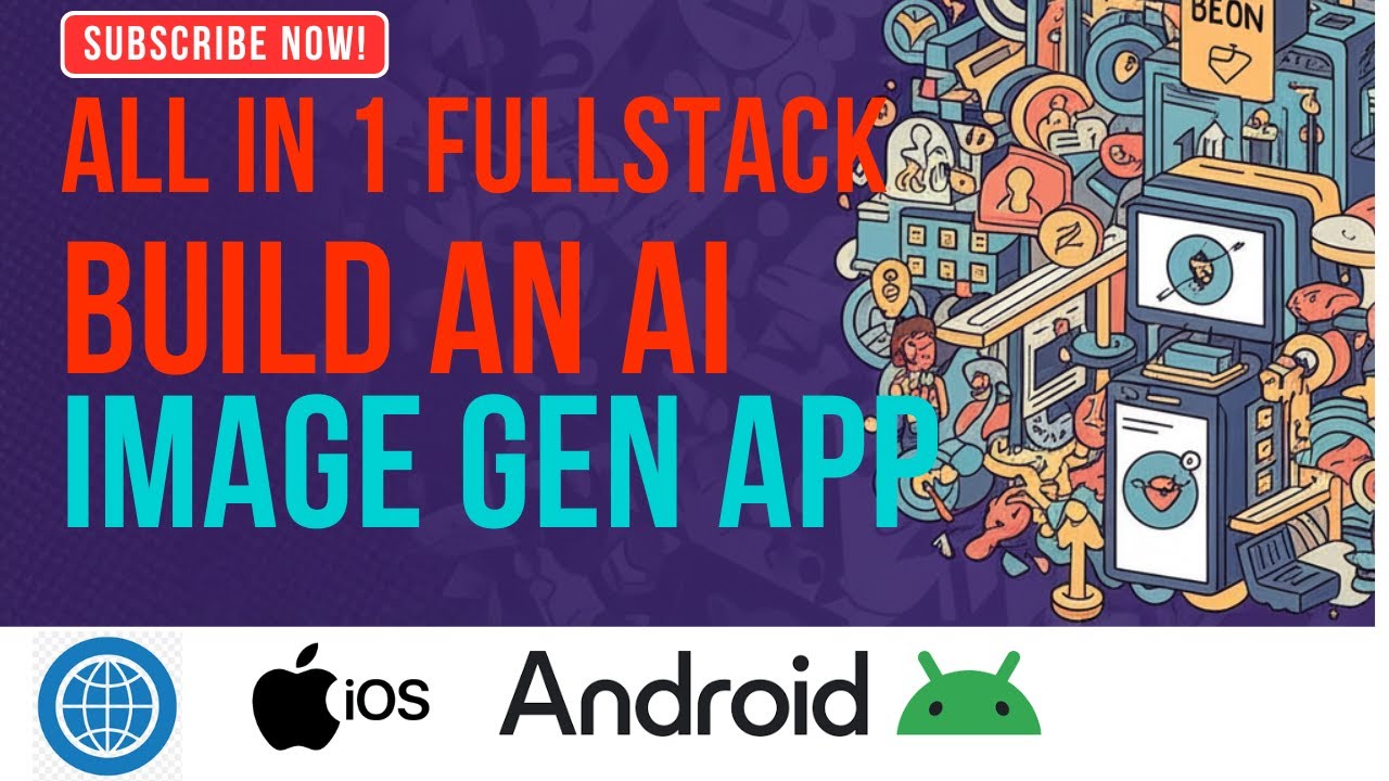 coding_ale85119's tweet card. Build an image generator app: Web, iOS, Android -Full