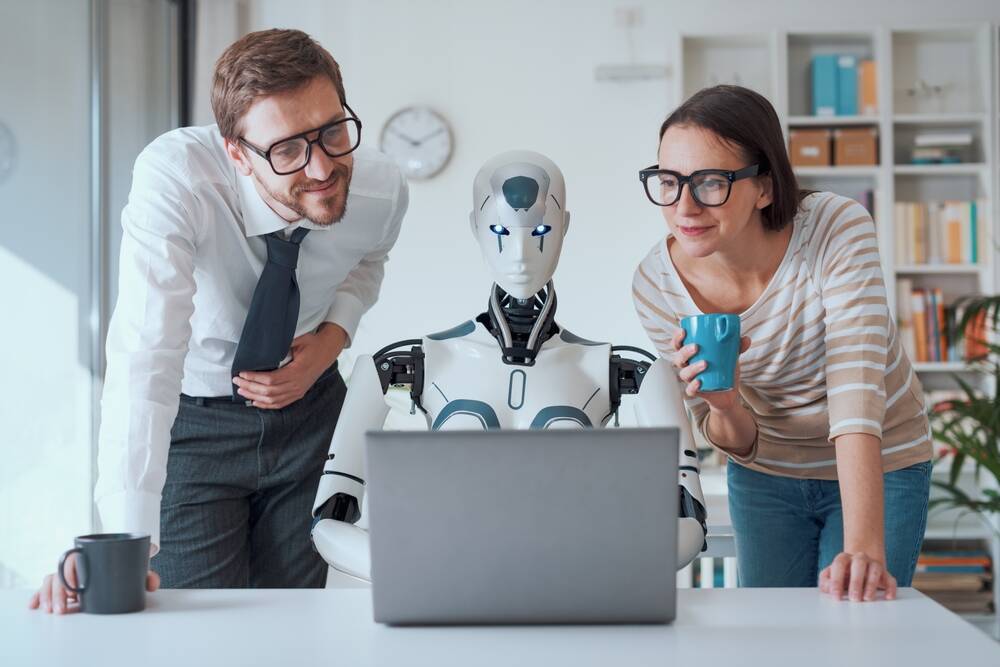 JavaWales's tweet card. ai-pocalypse: Does it work? Inconclusive. Still, 55% of business leaders say that adopting AI is worth the impact on workers