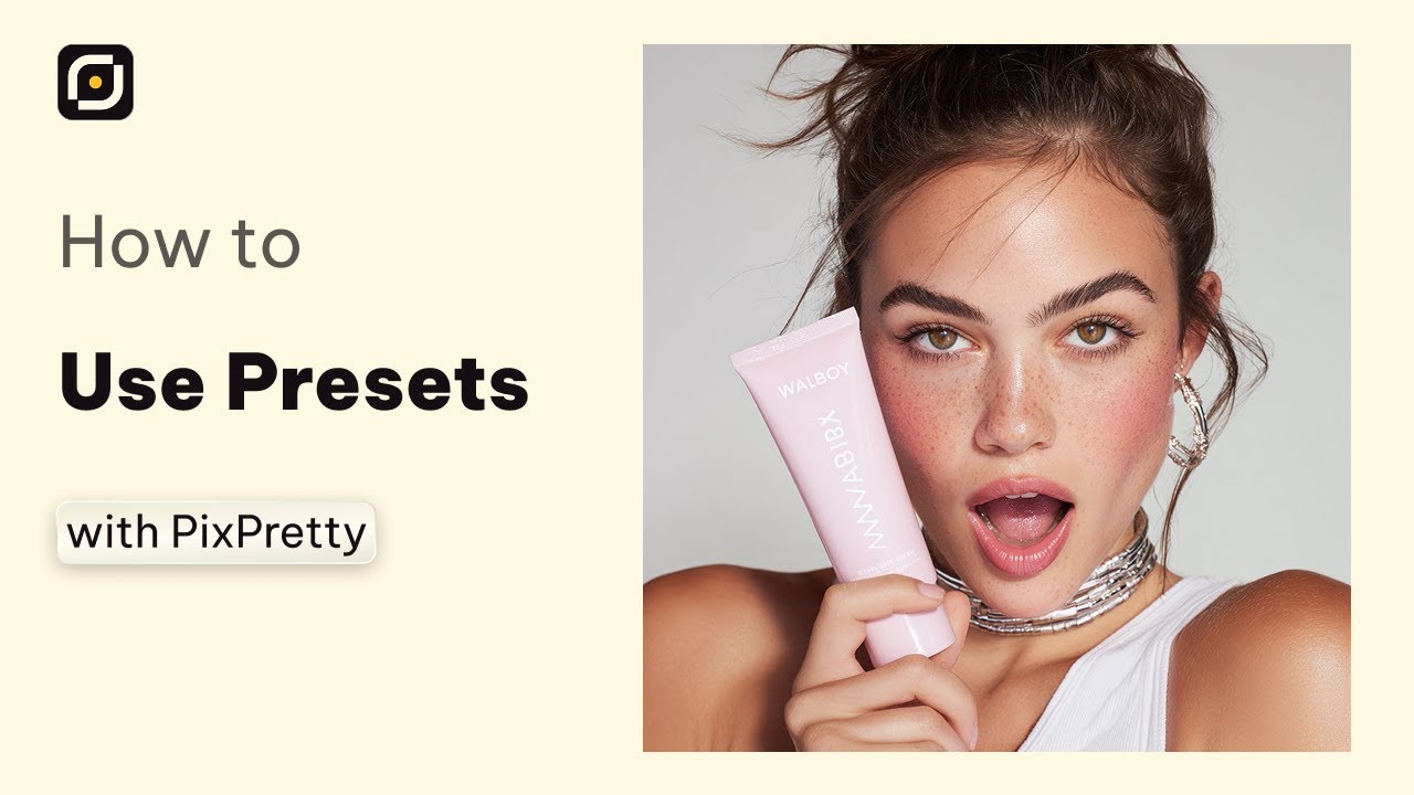 PixPrettyAI's tweet card. How to Use Customize Presets in PixPretty | PixPretty Guide
