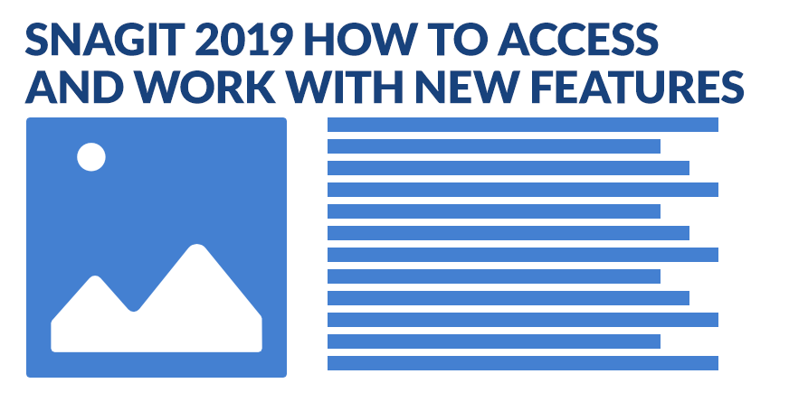 SoftwareGuide's tweet card. The new features in TechSmith Snagit 2019 have been focused on the Snagit editor, which is the software that opens up after you have taken your actual screenshot. Here I’ll briefly cover the four new...