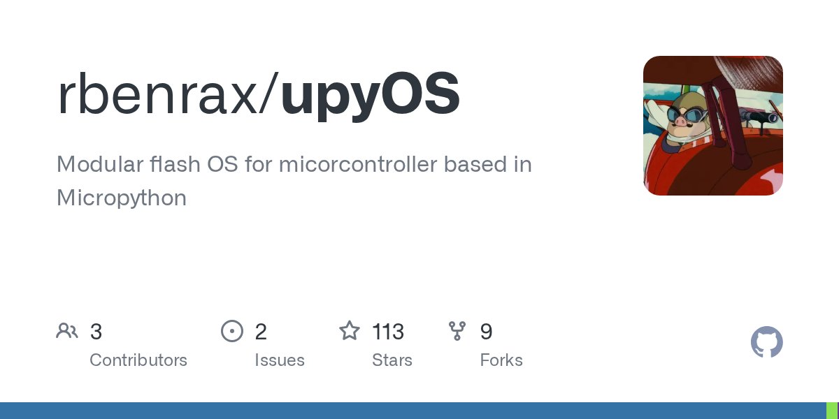 WebReflection's tweet card. Modular flash OS for micorcontroller based in Micropython - rbenrax/upyOS