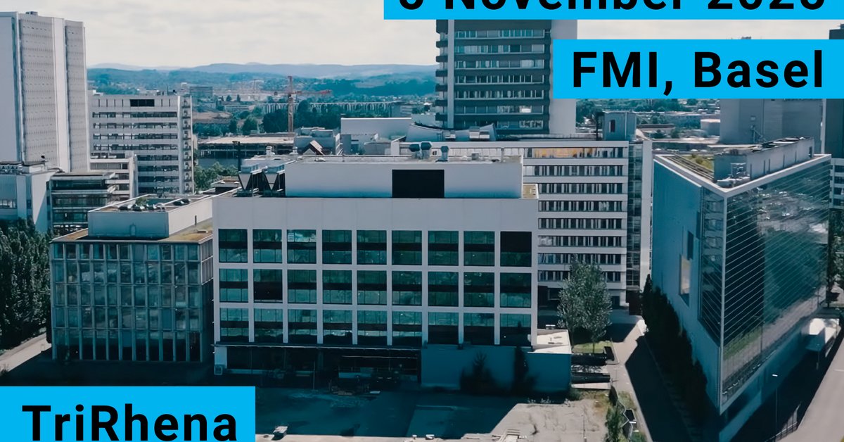 mpi_ie's tweet card. The TriRhena Gene Regulation Club is a one-day symposium that brings together researchers from France (IGBMC), Germany (MPI-IE) and Switzerland (FMI) who share a common interest in gene regulation.
