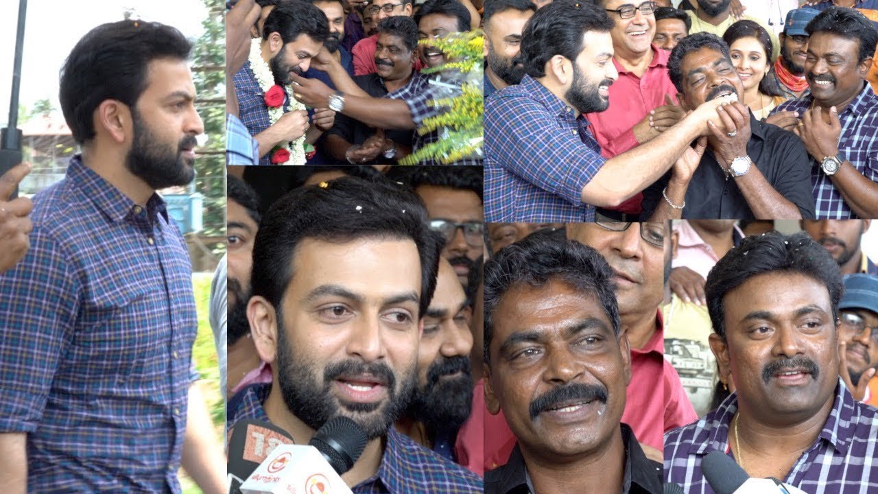 MagicFrame_MF's tweet card. LUCIFER SUCCESS CELEBRATION AT BROTHER'S DAY LOCATION | Prithviraj |...