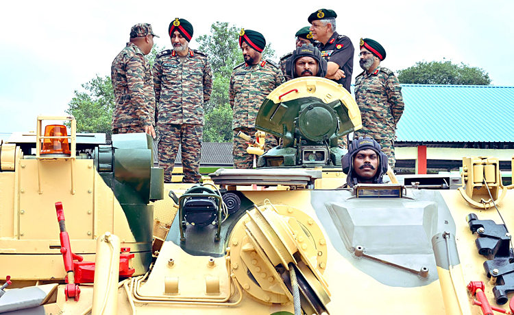 SPsLandForces's tweet card. The Indian Army has rolled out its first overhauled Armoured Recovery Vehicle (ARV) VT-72B from the 512 Army Base Workshop (ABW), Pune, on September 17, 2025.