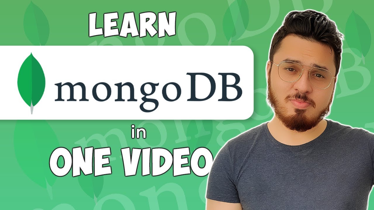 codewithharry's tweet card. MongoDB Tutorial in 1 Hour (2024) 🍃