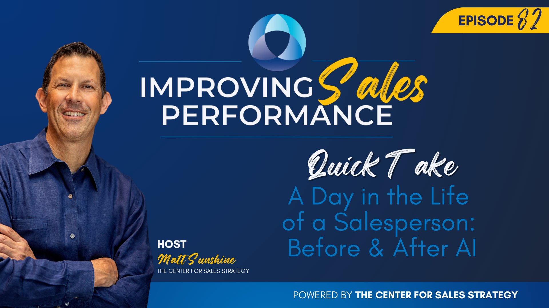 CSSCenter's tweet card. Discover how AI is revolutionizing sales processes, enhancing efficiency and effectiveness in the sales industry.