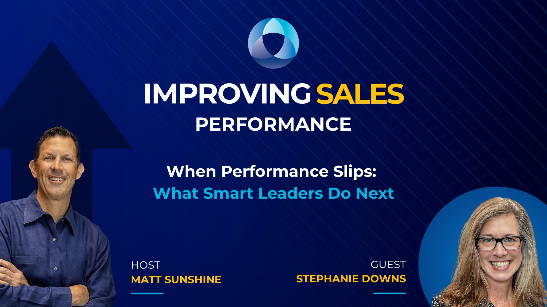 CSSCenter's tweet card. In this episode of Improving Sales Performance, Matt and Stephanie discuss what really causes sales performance to decline and what leaders can do to help their reps bounce back with clarity and...
