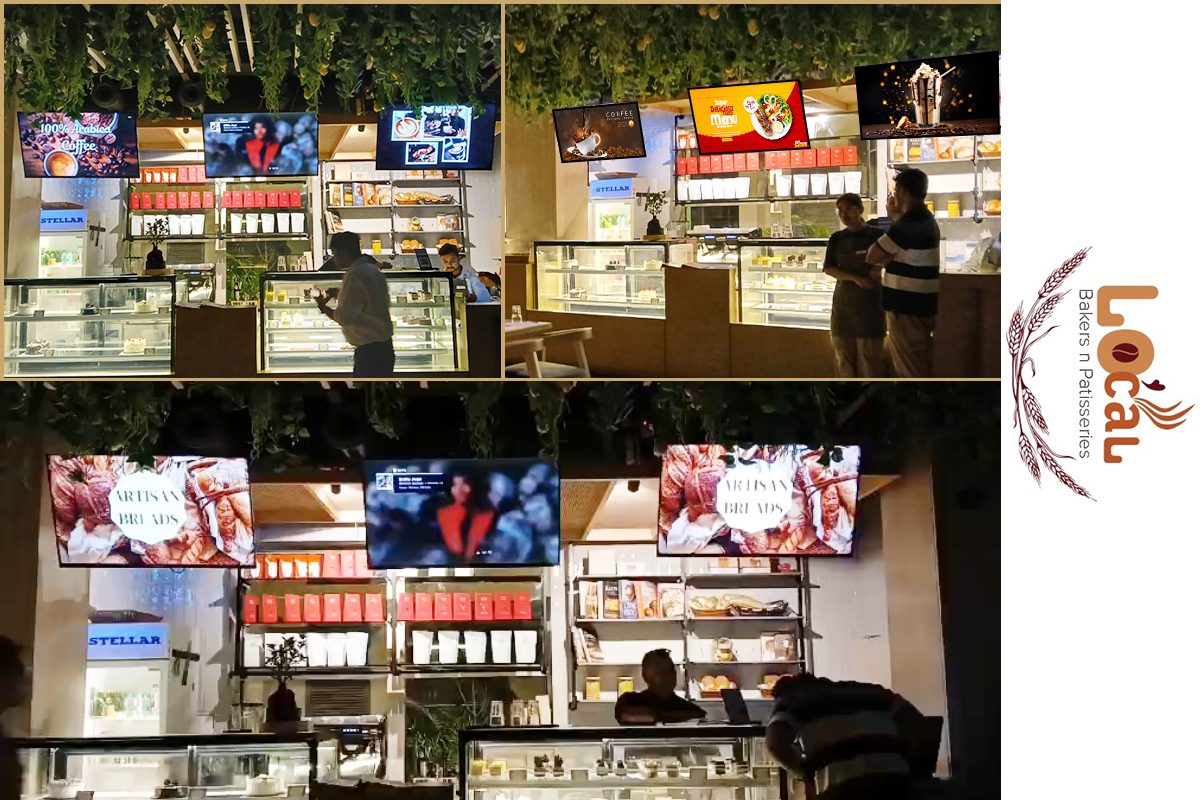 Firstouchkiosk1's tweet card. Firstouch Premium digital menu board displays brought about a remarkable transformation, enhancing customer engagement
