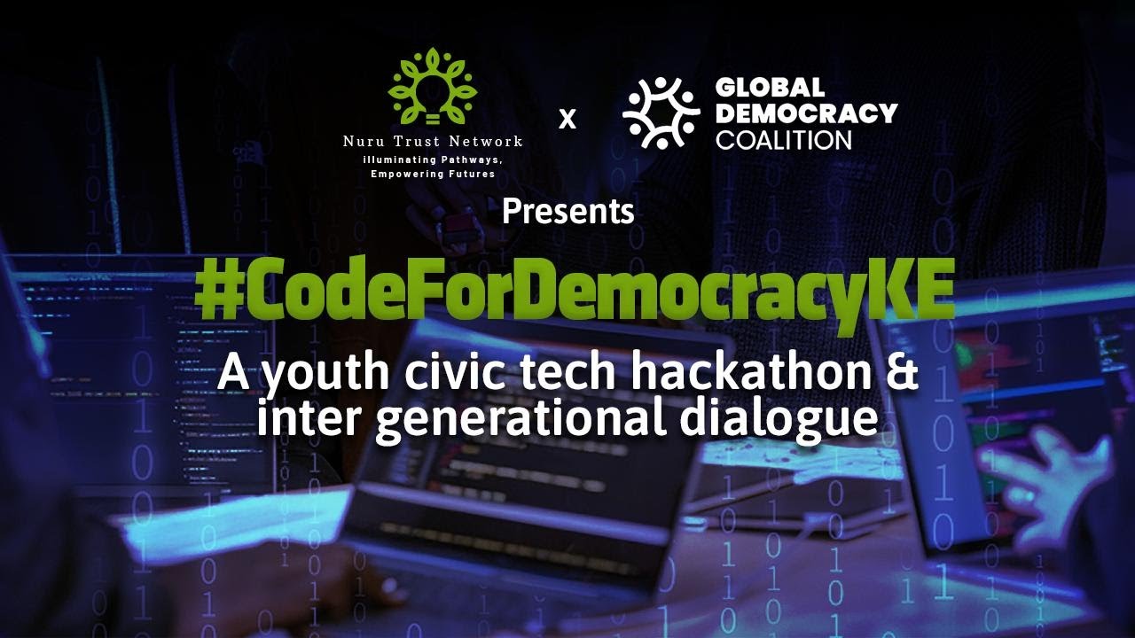 NuruTrustKenya's tweet card. 🔴 FULL LIVESTREAM | #CodeForDemocracyKE Hackathon #InternationalDe...