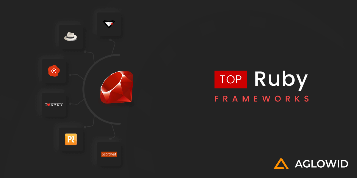 Aglowid's tweet card. Ruby is one of the favoured programming language among developers. Check some of the best Ruby Frameworks in 2025 for Ruby Developers.