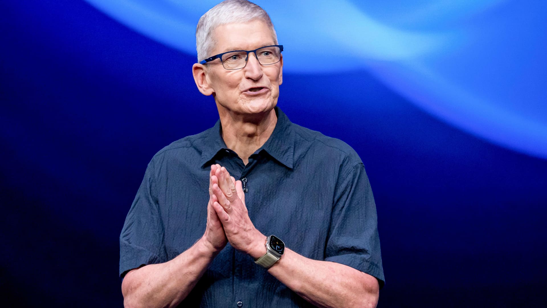StaxxSolutions's tweet card. Apple announced the new iPhone 16, the new Apple Watch Series 10, AirPods 4 and more on Monday. CNBC's live blog coverage is below.