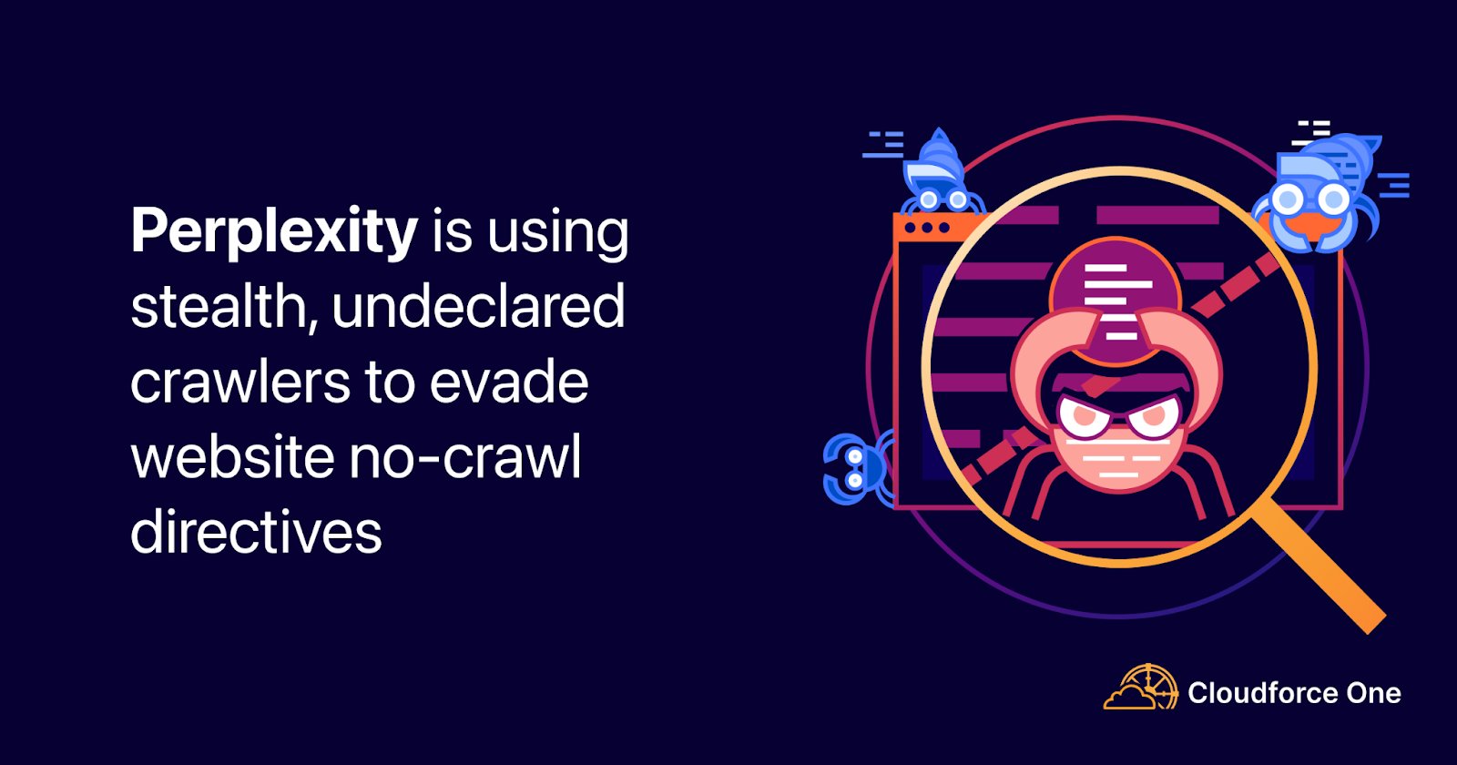 Cloudflare's tweet card. Perplexity is repeatedly modifying their user agent and changing IPs and ASNs to hide their crawling activity, in direct conflict with explicit no-crawl preferences expressed by websites.