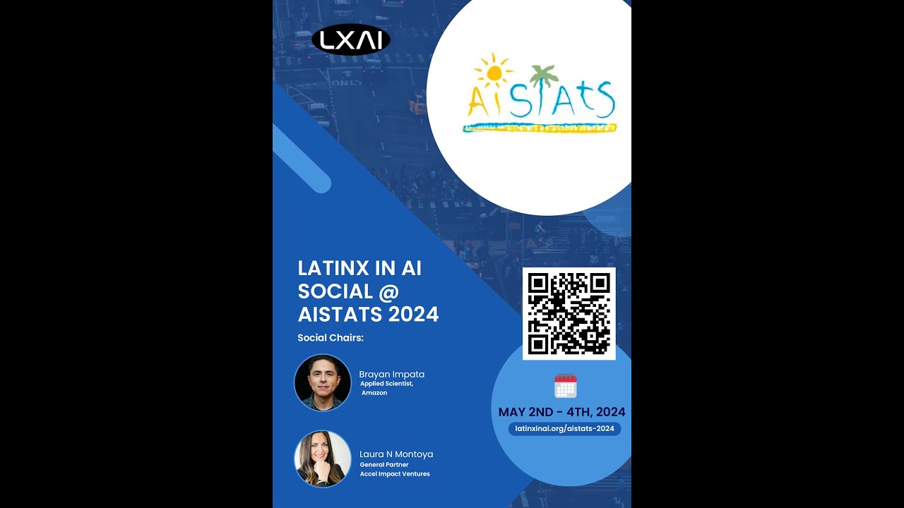 _LXAI's tweet card. LXAI @ AISTATS 2024