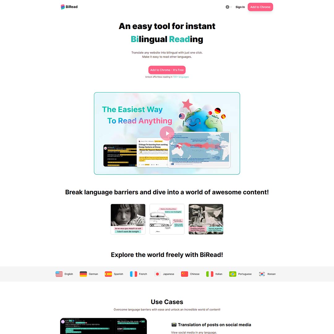 aiappindex's tweet card. BiRead.com is a cutting-edge platform designed to enhance the digital reading experience. With intuitive tools for managing, sharing, and engaging with content.