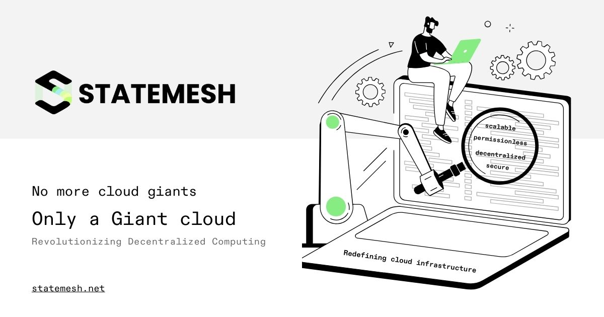 Intel814816's tweet card. The world’s first permissionless decentralized cloud computing platform - a secure, scalable, global, censorship-resistant and cost-effective infrastructure.