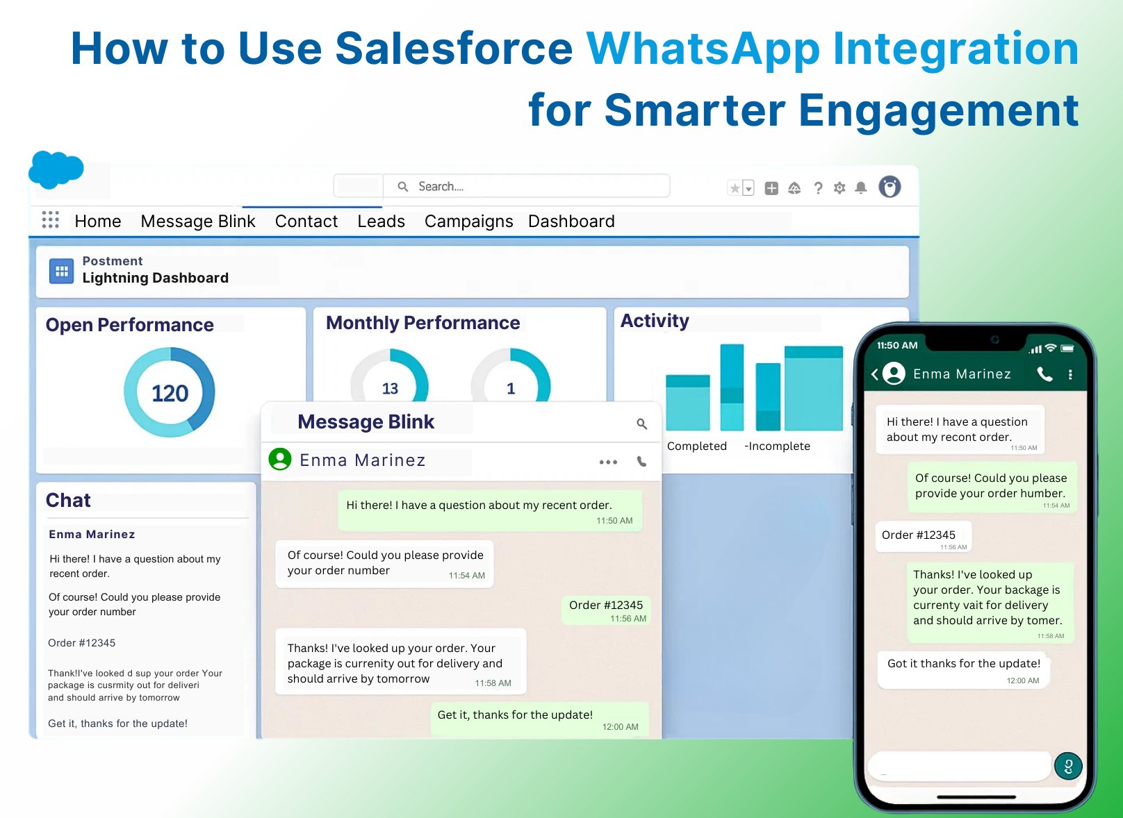 messageblinkk's tweet card. Explore how Message Blink’s Agentforce automation and WhatsApp Business API compliance simplify Salesforce WhatsApp integration for marketing and support teams.