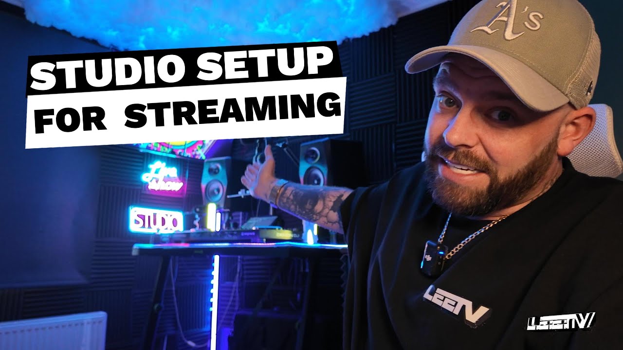 leetvtech's tweet card. I made a professional DJ STUDIO for UNDER £100!