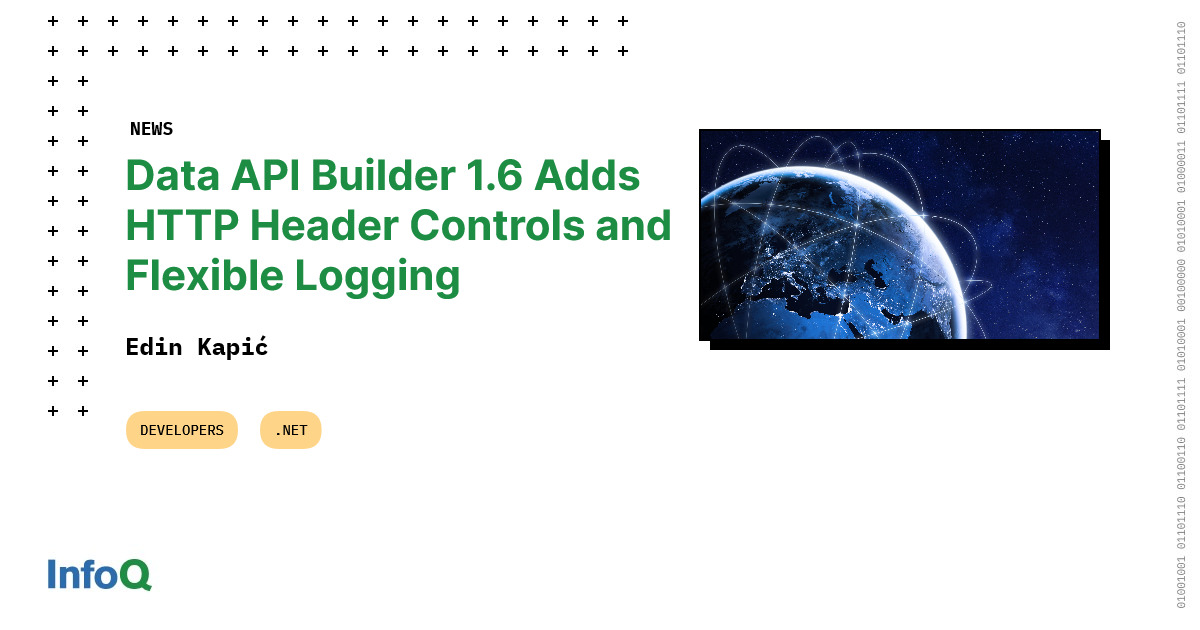 JavaWales's tweet card. Microsoft has released Data API Builder (DAB) 1.6, expanding the open-source runtime’s capabilities for REST and GraphQL endpoints over Azure SQL, PostgreSQL, MySQL, and Cosmos DB. The new version...