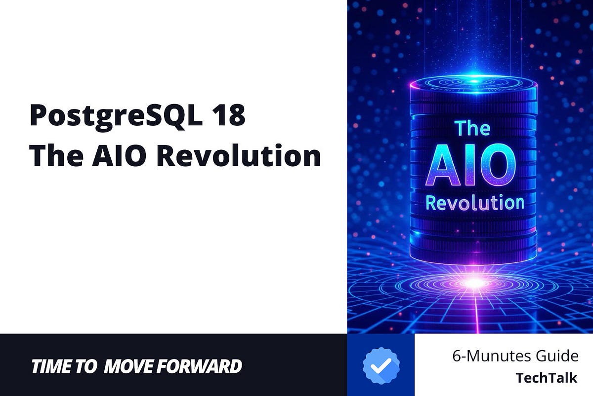 henryalgus's tweet card. PostgreSQL 18, released on September 25, 2025, includes major features focused on performance, manageability, and developer experience.