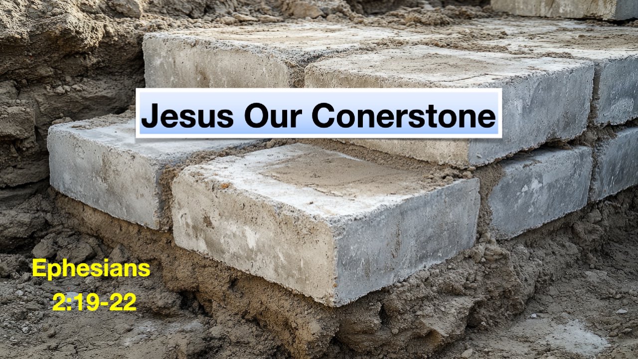 AviellaLloyd's tweet card. Pastor Leitu teaches us that Jesus is the Cornerstone of His Church, and we as believers are the building material He uses to grow the church.