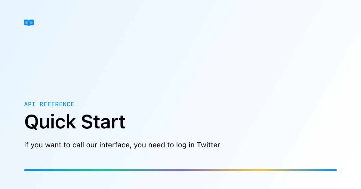 good6_api's tweet card. If you want to call our interface, you need to log in Twitter