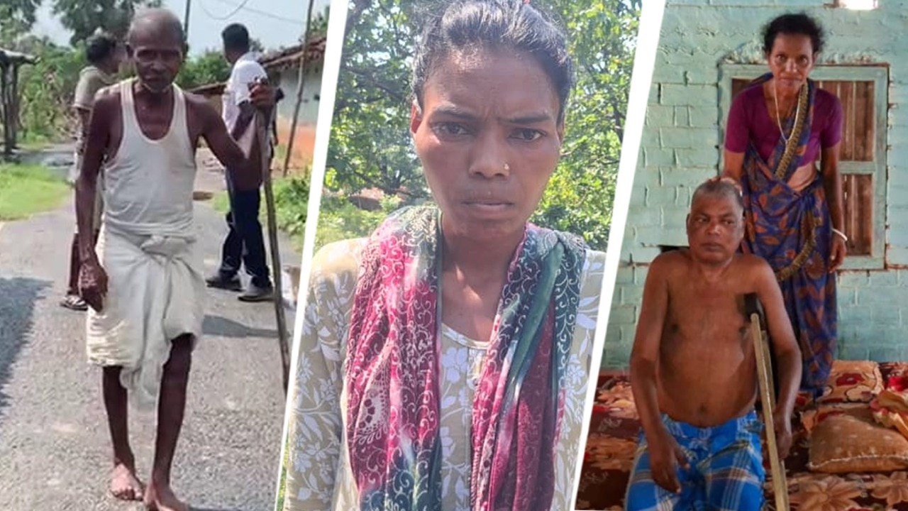 Shreya0393's tweet card. Straight out of a dystopian movie, but hauntingly real – in Bihar's Doodh Paniya village, life rarely lasts beyond 40.
