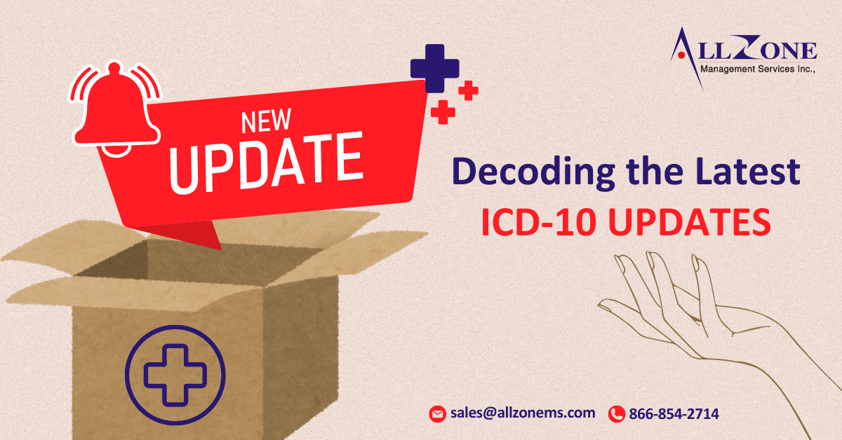 Allzone_Online's tweet card. Discover the most significant ICD-10 updates for 2024, including changes in mental health, infectious diseases and more.
