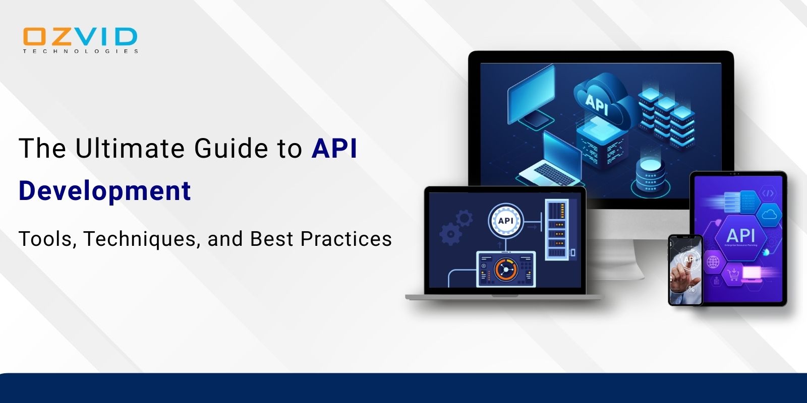 OzvidTech's tweet card. In the ever-evolving digital era, API development has become the backbone of modern applications, connecting software, platforms, and services seamles...