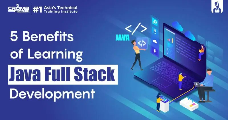SanviSahay's tweet card. Croma Campus is an ideal platform that will help you to make a career in the Java Full Stack domain.