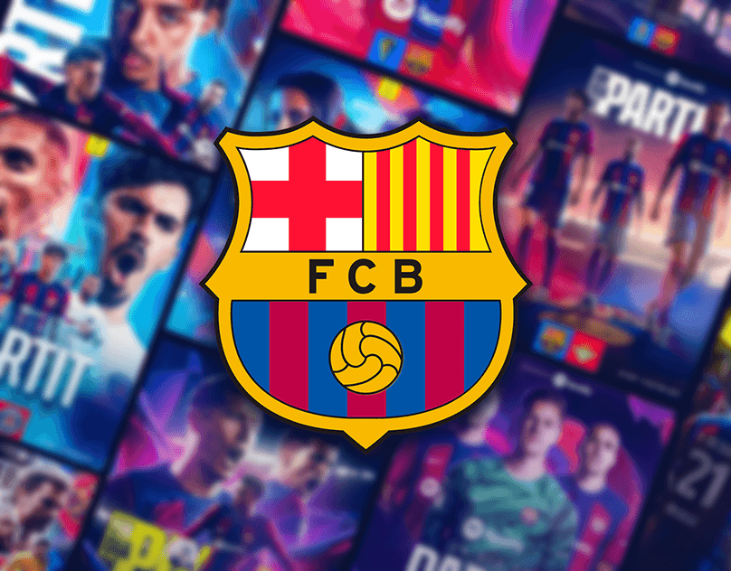 BooseeCreative's tweet card. Official social media graphics created for FC Barcelona during the 2023/24 season